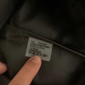Black longchamp large tote pt. 2
